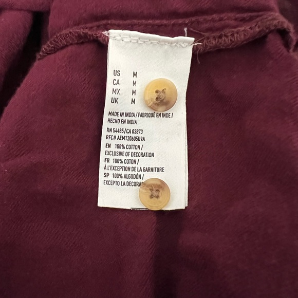 A&E Button Down top - Picture 3 of 3